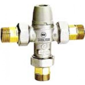 Caleffi Series 5213 Scald Protection Three Way Mixing Valve Sweat-3/4"