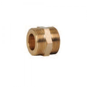 Double Nipple for 3/4" SolarFlex Pipe with 1"x1" Male Thread