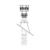 Metalfab 3"/5" Vertical Vent Kit for Paloma PH2, Ph20 and PH25 Direct Vent Models