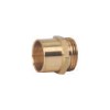 Caleffi Series NA100 3/4" Sweat Adaptor to 3/4" SolarFlex with 1" Male Thread