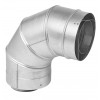 Metalfab Vent Pipe 90 Degree Elbow for Paloma PH2, PH20 and PH25 Direct Vent Models