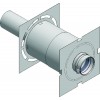 FasNSeal Wall Thimble with 18" Straight Adjustable For PH-20 Series (3" Diameter)