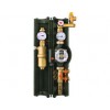 Caleffi Series NA255 dual-line solar pump station high head/flow w/ 3-spd Wilo Star 30 pump