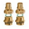 Caleffi Series NA267 Dual Sweat Kit Fitting 3/4" Male Thread by 3/4" Sweat Fitting