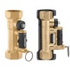 Caleffi 132 Series QuickSetter Balancing Valve with Flow Meter