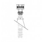 Metalfab 3"/5" Vertical Vent Kit for Paloma PH2, Ph20 and PH25 Direct Vent Models
