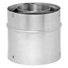 Metalfab Vent Pipe 6" Length for Paloma PH2, PH20 and PH25 Direct Vent Models