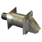 FasNSeal Wall Thimble with Damper For All Fan Assisted Gas Appliances (3" Diameter)